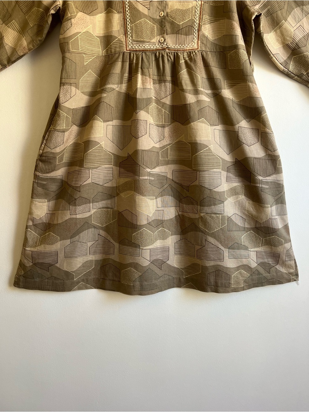 Gudrun Sjoden Alaska Woven Dress in Organic Cotton/Linen - Picture 5 of 16